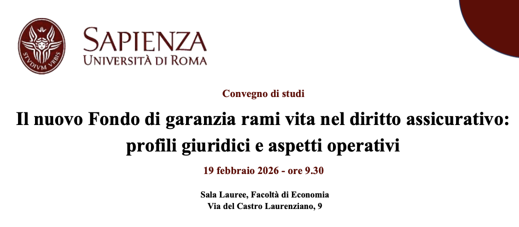 Il nuovo Fondo di garanzia rami vita nel diritto assicurativo: profili giuridici e aspetti operativi